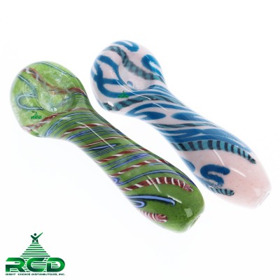GLASS PIPE FRIT AND TWISTING ART GP4630 1CT